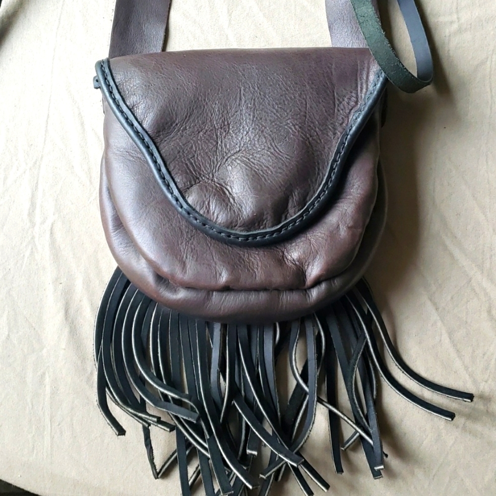 Handmade leather bag